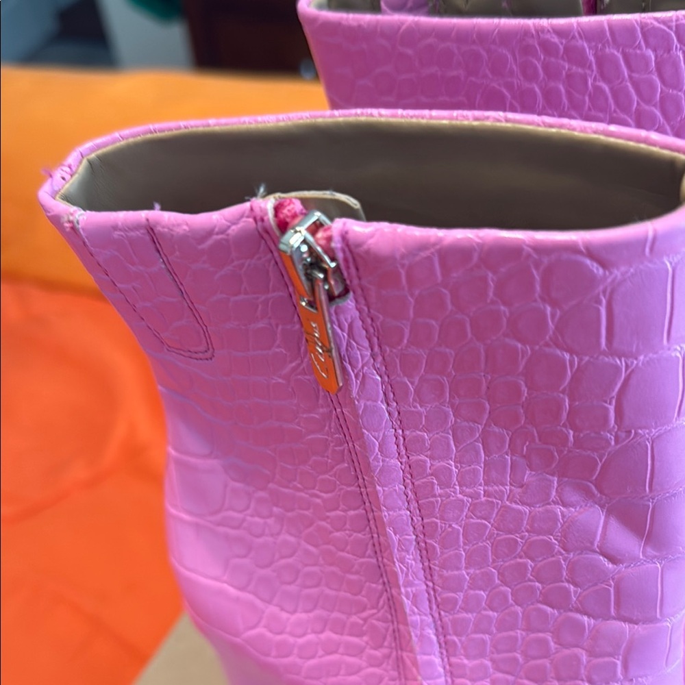 Circus by Sam Edelman Pink Heeled Boots - Picture 5 of 16